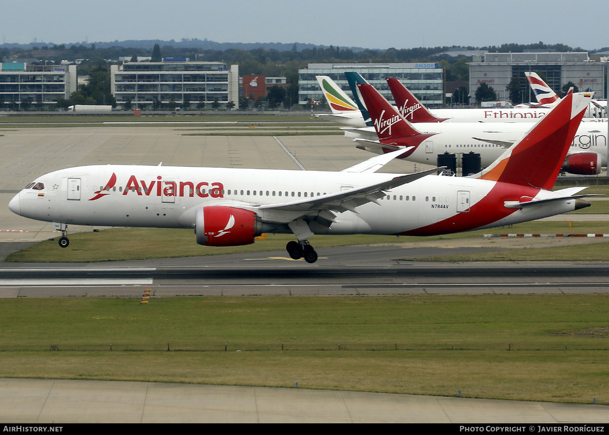 Aircraft Photo of N784AV | Boeing 787-8 Dreamliner | Avianca | AirHistory.net #745823