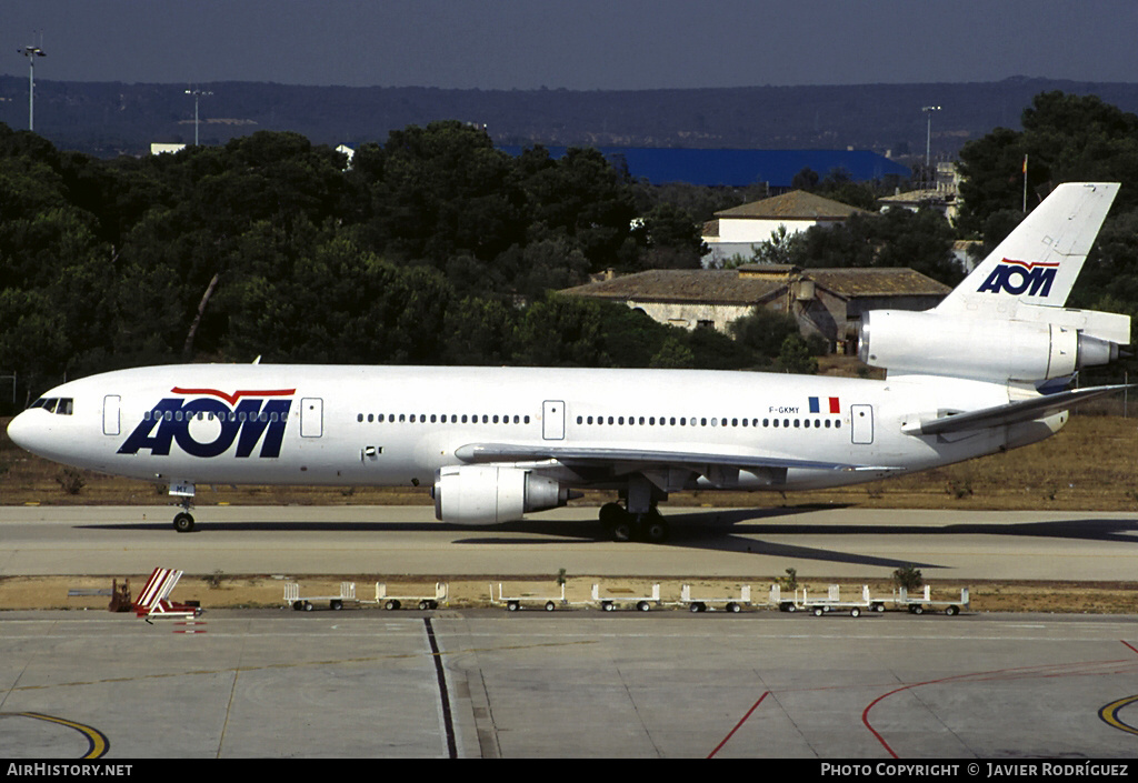 Aircraft Photo of F-GKMY | McDonnell Douglas DC-10-30 | AOM French Airlines | AirHistory.net #745834