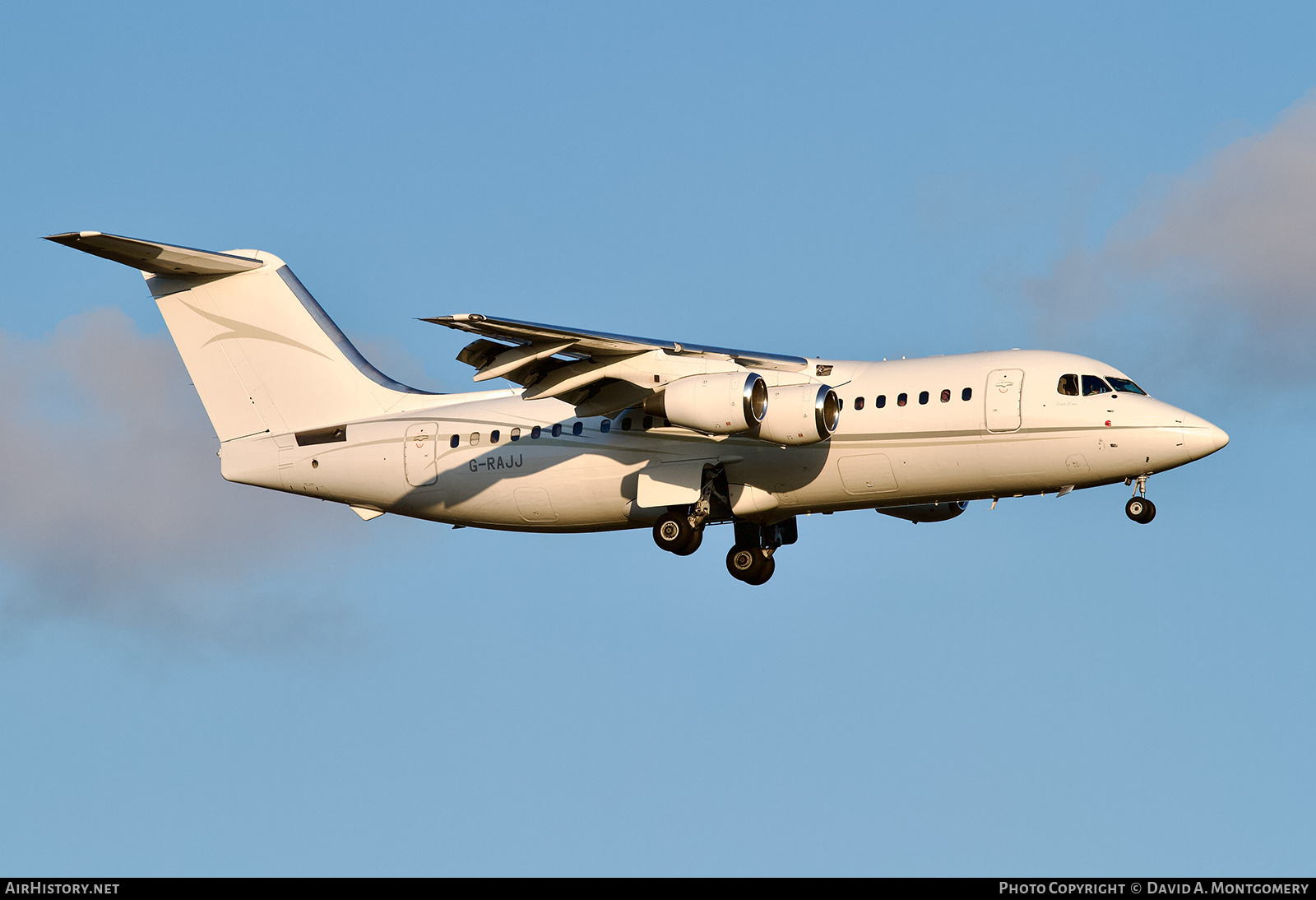 Aircraft Photo of G-RAJJ | British Aerospace BAe-146-200A | Cello Aviation | AirHistory.net #745854