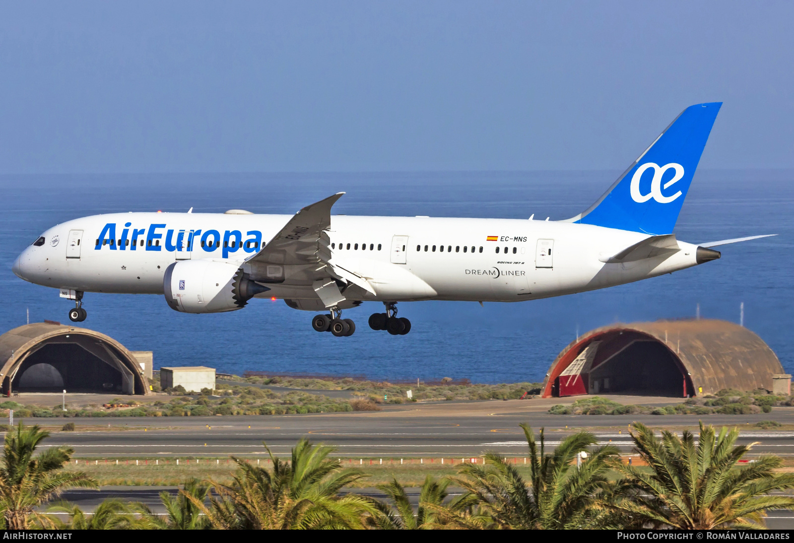 Aircraft Photo of EC-MNS | Boeing 787-8 Dreamliner | Air Europa | AirHistory.net #745858