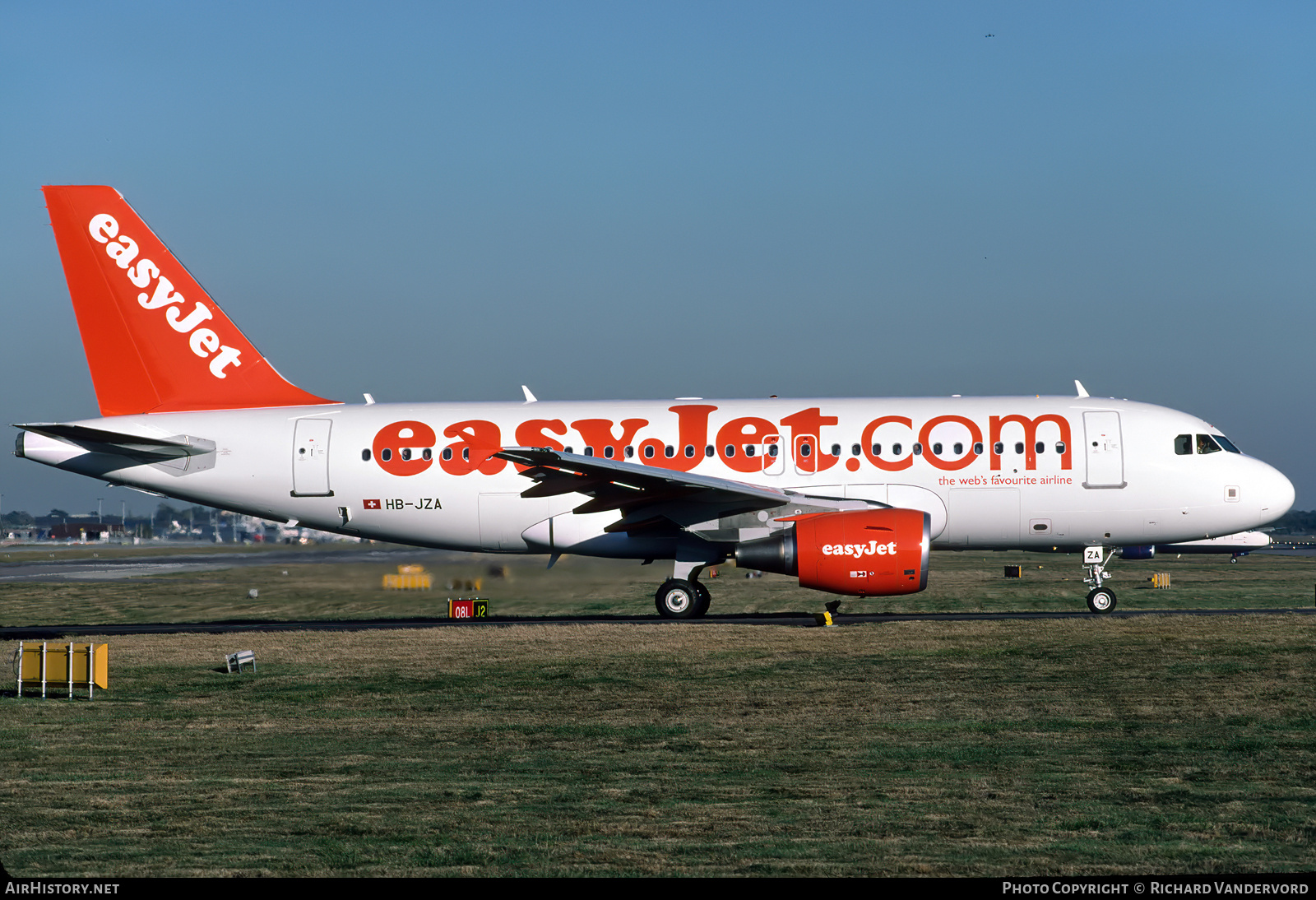 Aircraft Photo of HB-JZA | Airbus A319-111 | EasyJet | AirHistory.net #745864