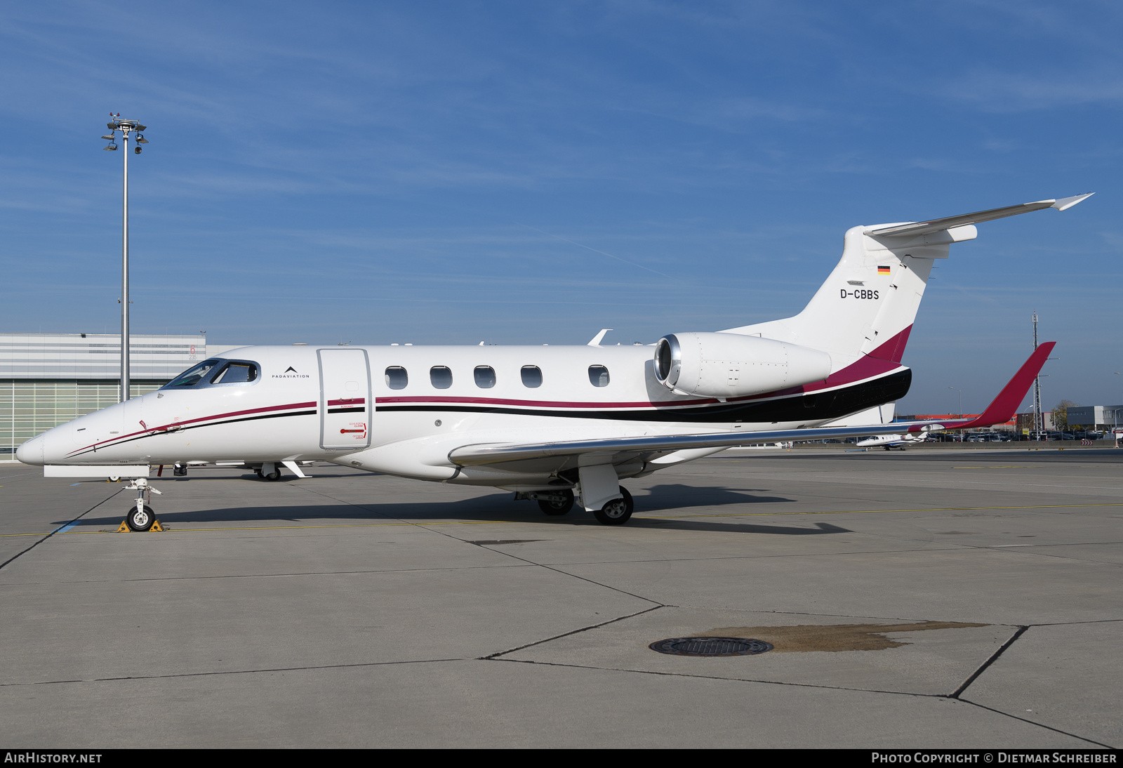 Aircraft Photo of D-CBBS | Embraer EMB-505 Phenom 300 | PadAviation | AirHistory.net #745865
