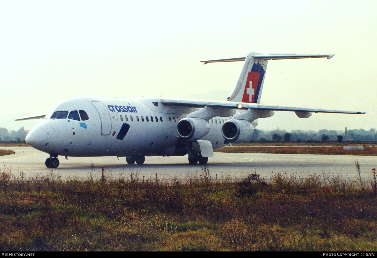 Aircraft Photo of HB-IXR | British Aerospace Avro 146-RJ100 | Crossair | AirHistory.net #745881