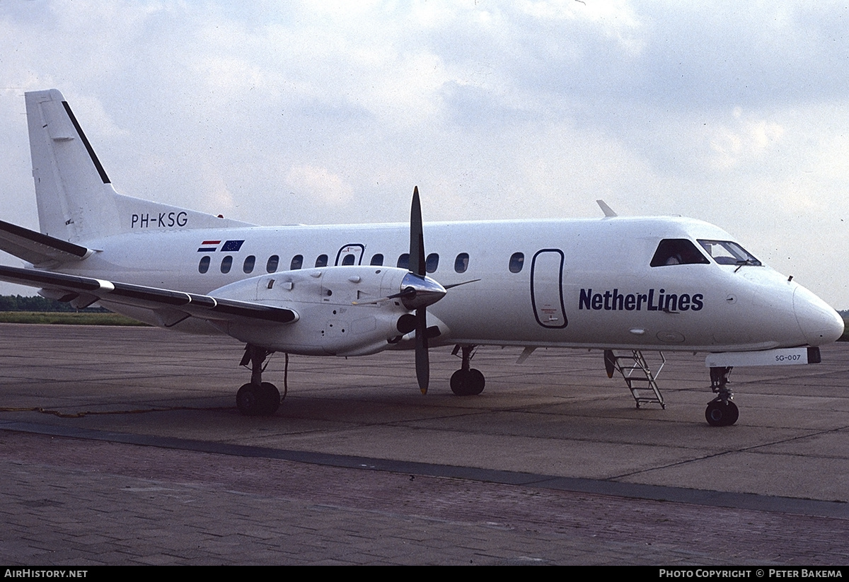 Aircraft Photo of PH-KSG | Saab 340B | Netherlines | AirHistory.net #745888