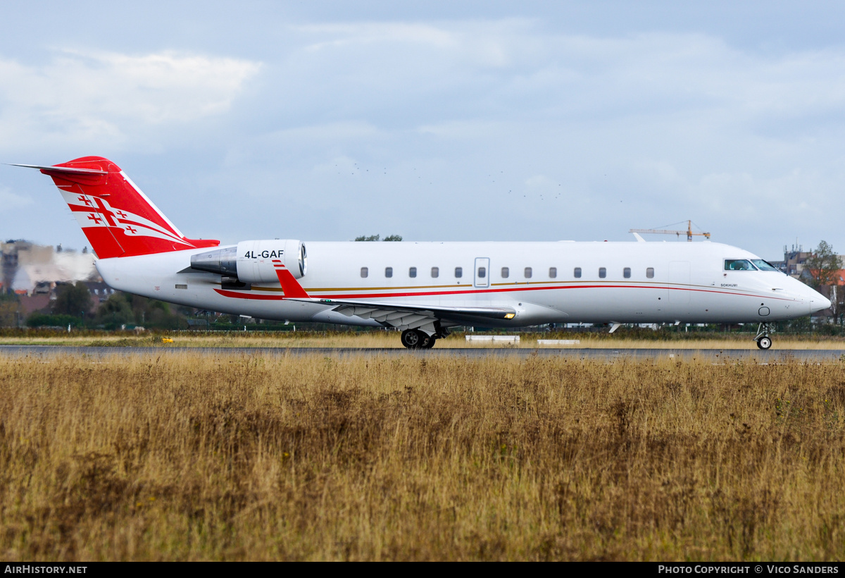 Aircraft Photo of 4L-GAF | Bombardier Challenger 850 (CRJ-200SE/CL-600-2B19) | Georgia - Government | AirHistory.net #745896