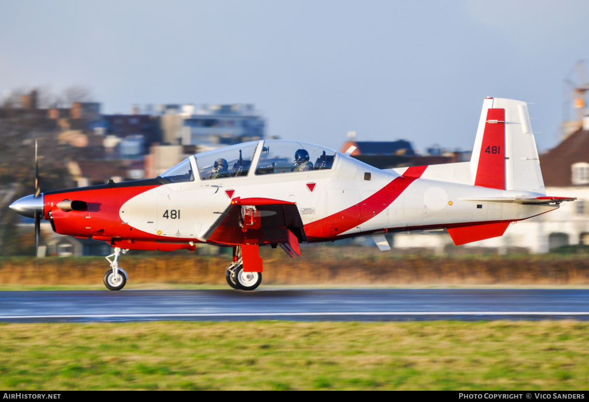 Aircraft Photo of 481 | Hawker Beechcraft T-6A Efroni | Israel - Air Force | AirHistory.net #745898