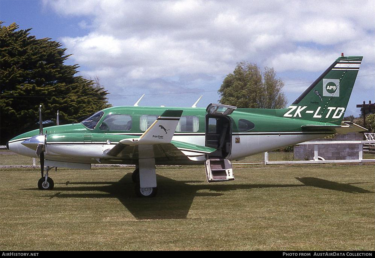 Aircraft Photo of ZK-LTD | Piper PA-31-310 Navajo B/Colemill Panther Navajo | APS - Ashton Project Services | AirHistory.net #745909