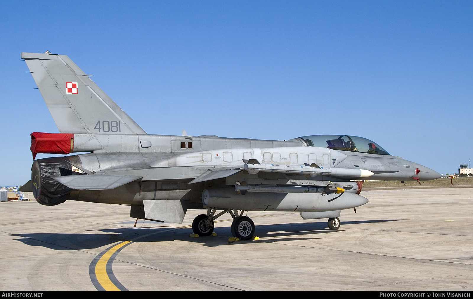 Aircraft Photo of 4081 | Lockheed Martin F-16DJ Fighting Falcon | Poland - Air Force | AirHistory.net #745926