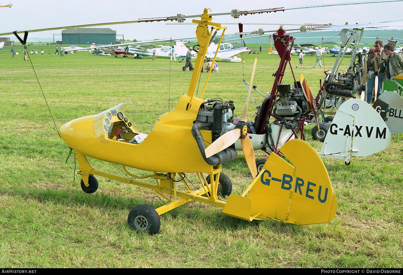 Aircraft Photo of G-BREU | Bensen B-8MR Gyrocopter | AirHistory.net #745940