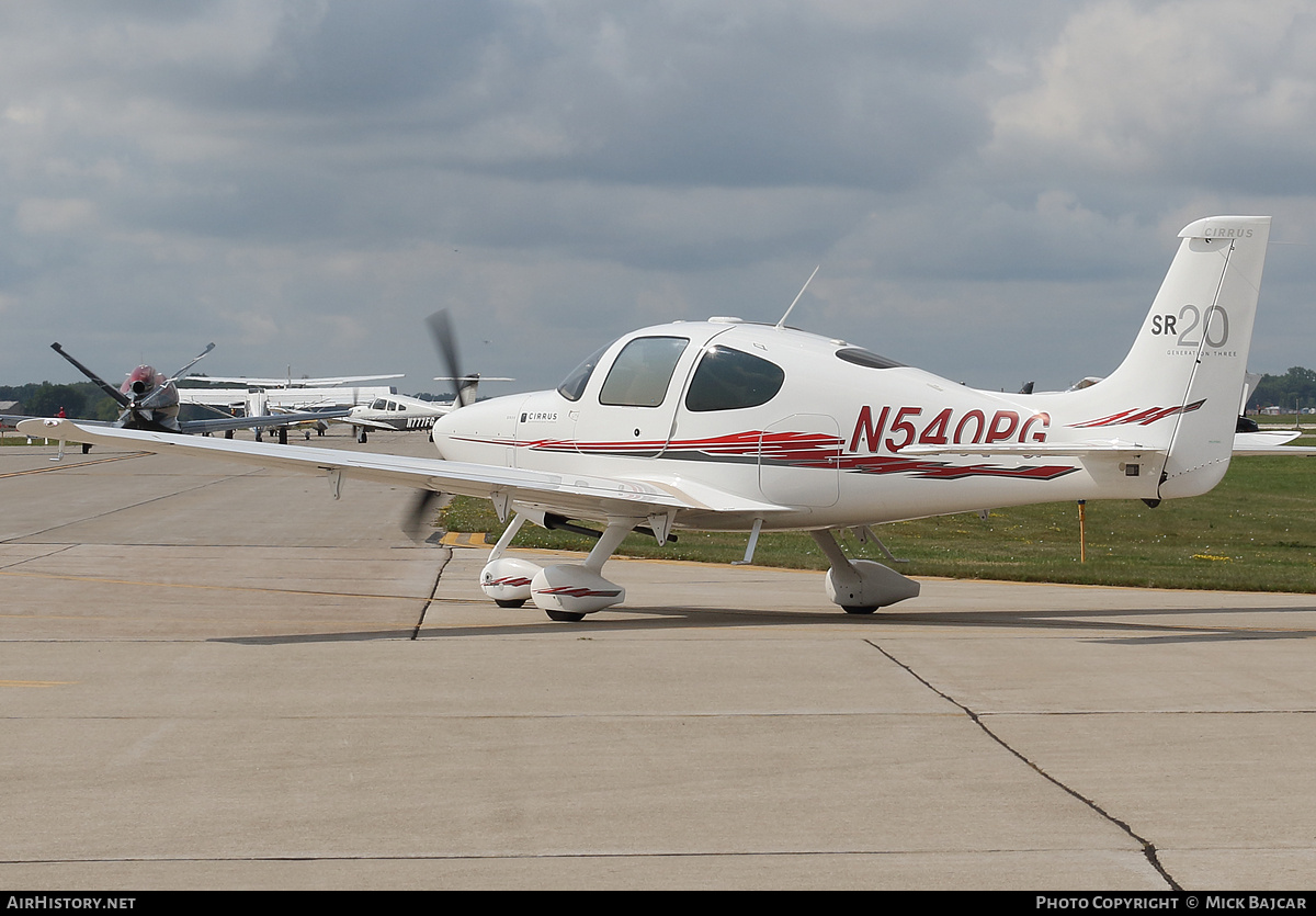 Aircraft Photo of N540PG | Cirrus SR-20 G3 | AirHistory.net #745966