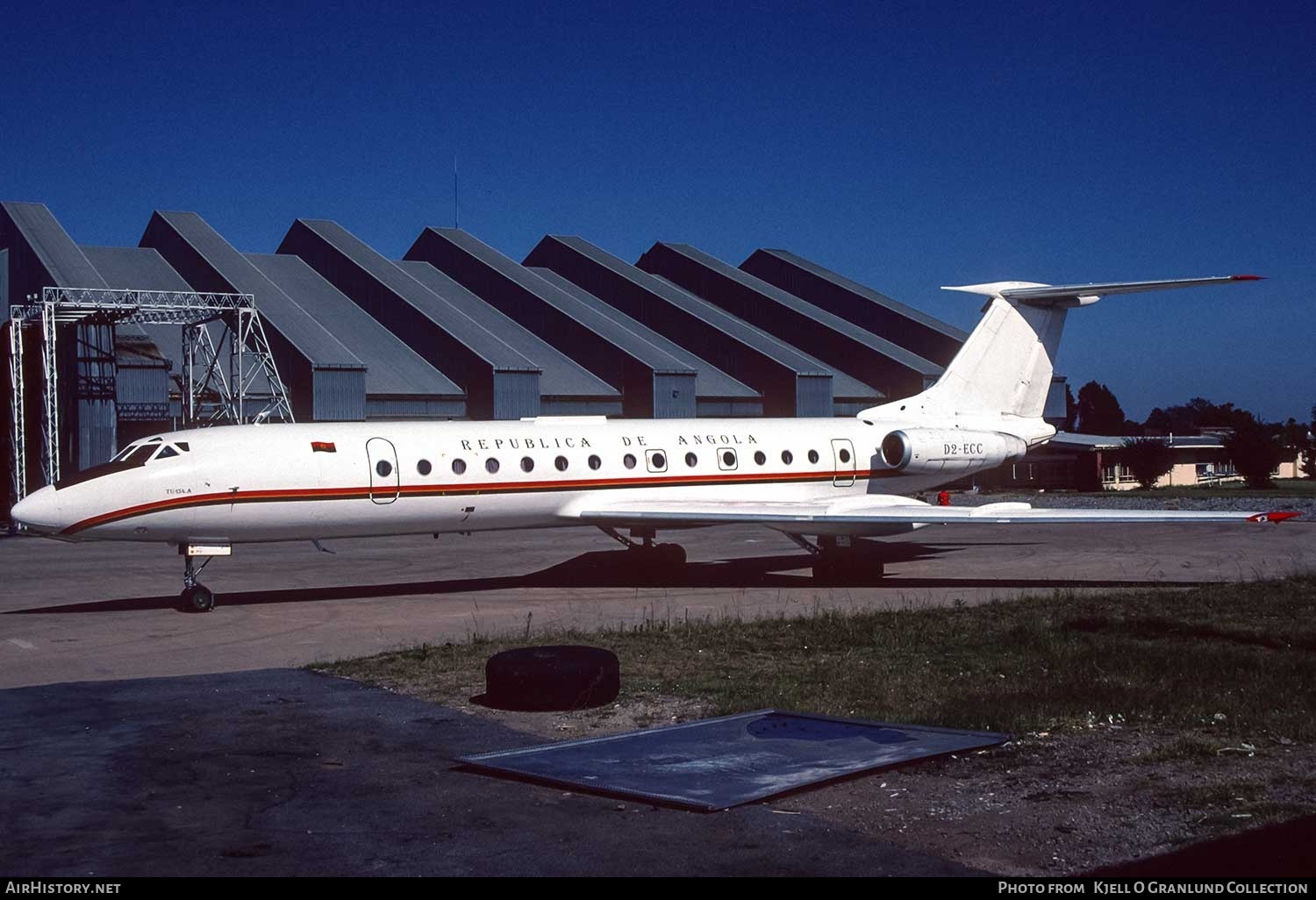 Aircraft Photo of D2-ECC | Tupolev Tu-134AK | República Popular de Angola | AirHistory.net #745968