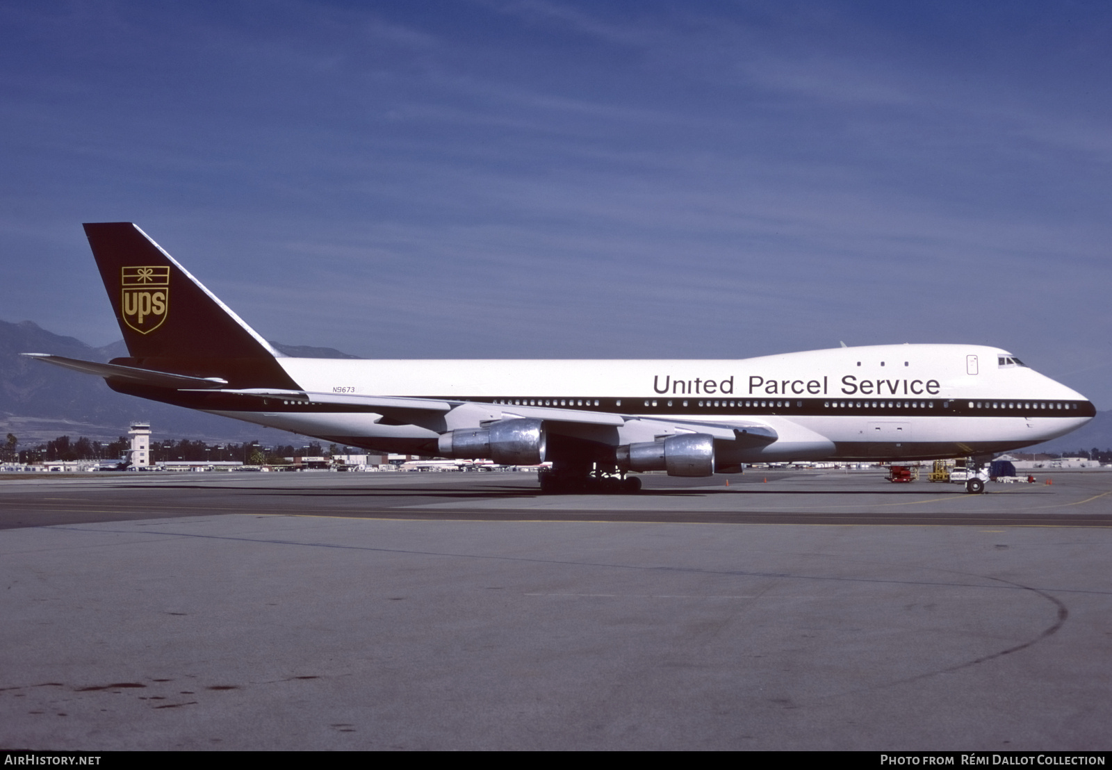 Aircraft Photo of N9673 | Boeing 747-123 | United Parcel Service - UPS | AirHistory.net #745970