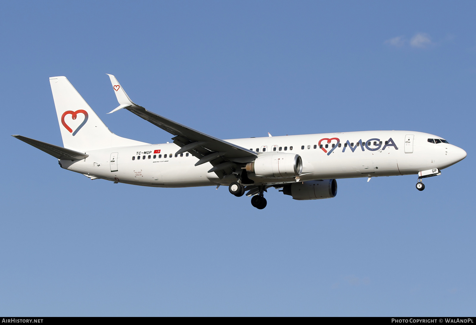 Aircraft Photo of TC-MGP | Boeing 737-85F | MGA - Mavi Gok Aviation | AirHistory.net #745976