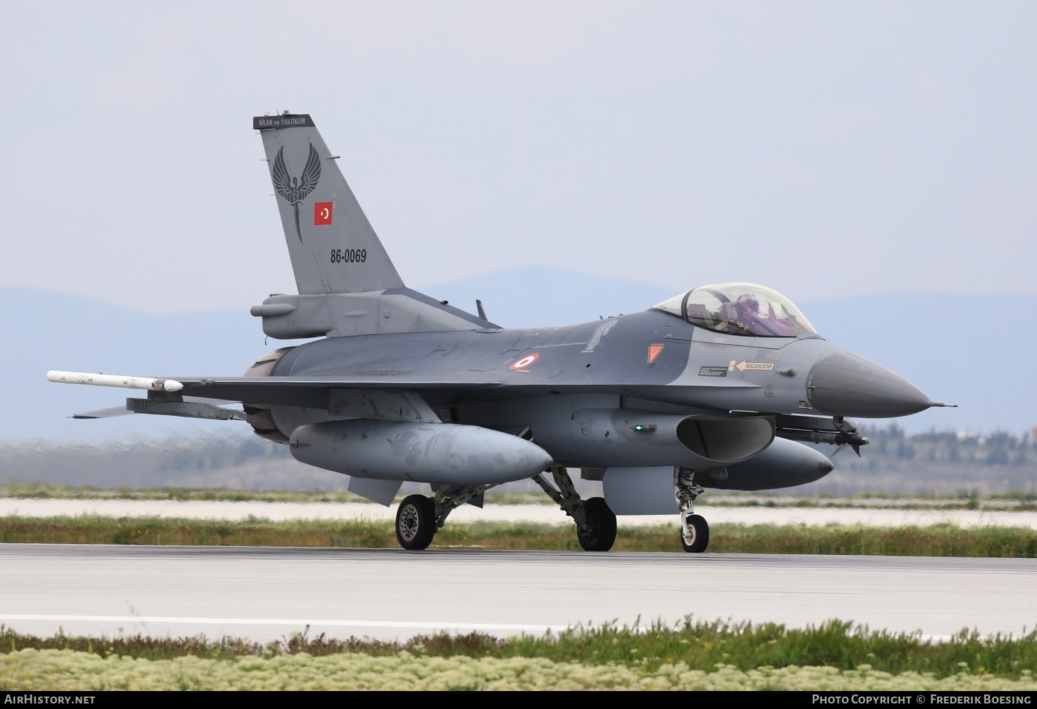 Aircraft Photo of 86-0069 | General Dynamics F-16C Fighting Falcon | Turkey - Air Force | AirHistory.net #745998