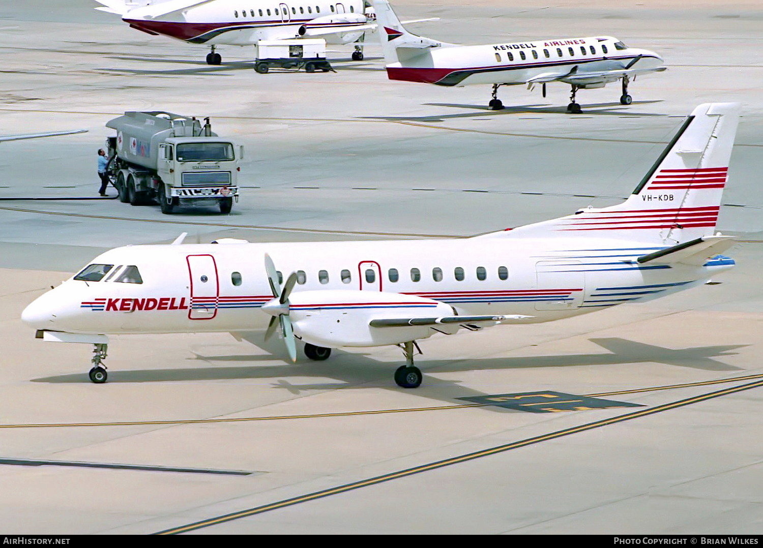 Aircraft Photo of VH-KDB | Saab-Fairchild SF-340A | Kendell Airlines | AirHistory.net #746004