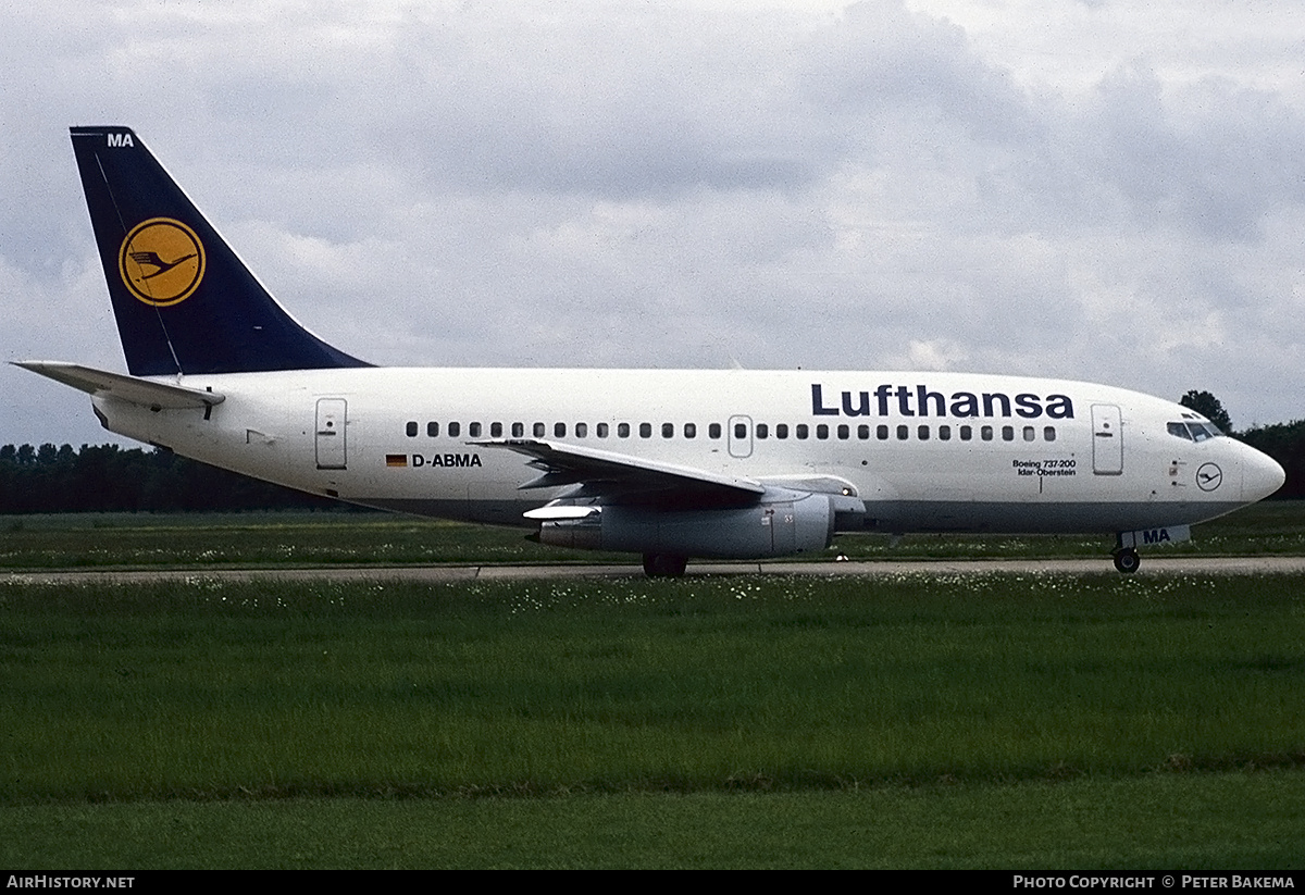 Aircraft Photo of D-ABMA | Boeing 737-230/Adv | Lufthansa | AirHistory.net #746008