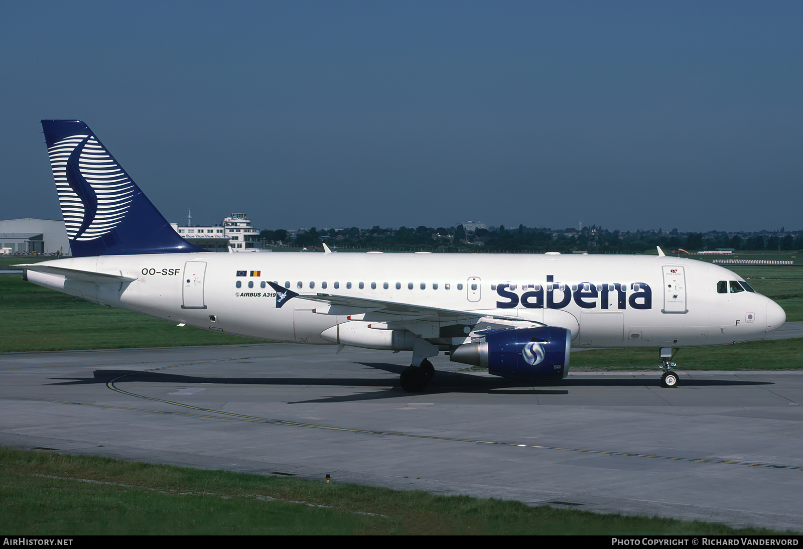 Aircraft Photo of OO-SSF | Airbus A319-112 | Sabena | AirHistory.net #746021