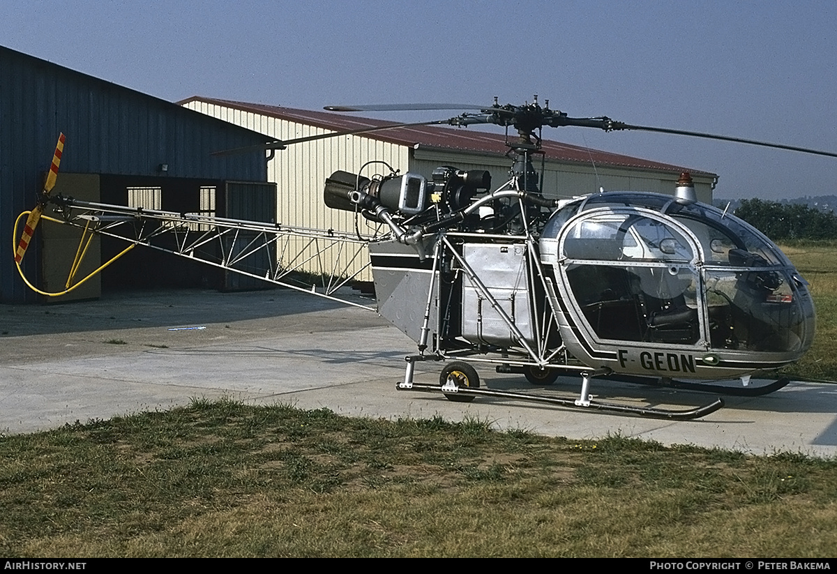 Aircraft Photo of F-GEDN | Aerospatiale SE-313B Alouette II | AirHistory.net #746055