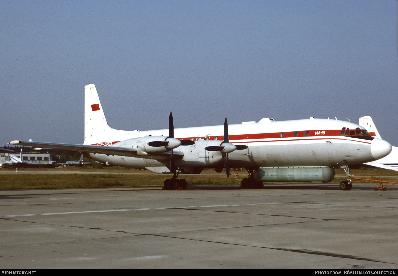 Aircraft Photo of CCCP-75423 | Ilyushin Il-18V | IRS Aero | AirHistory.net #746067