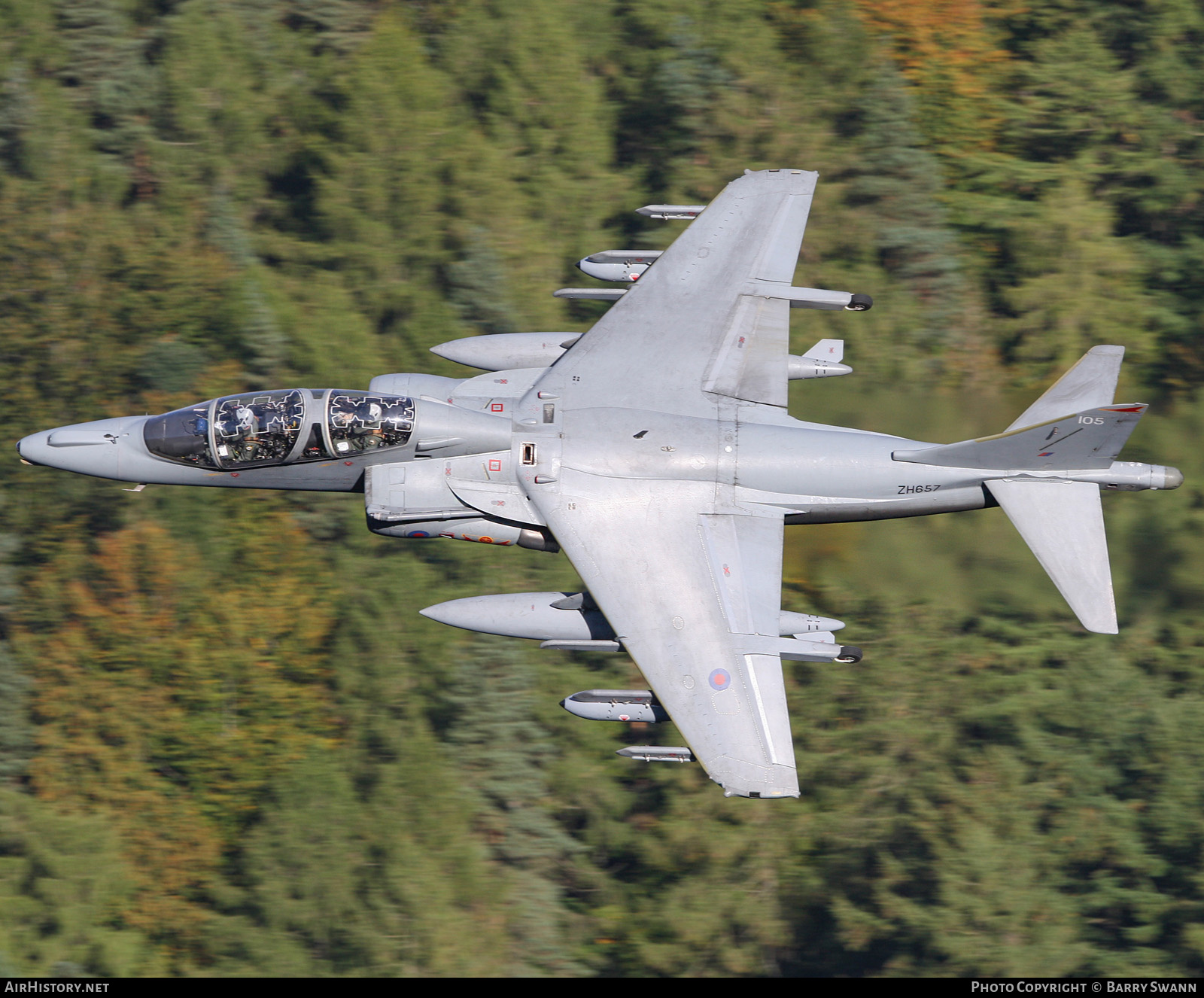 Aircraft Photo of ZH657 | British Aerospace Harrier T12 | UK - Navy | AirHistory.net #746068
