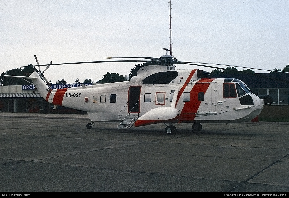 Aircraft Photo of LN-OSY | Sikorsky S-61N | Sociedad de Salvamento y Seguridad Marítima | AirHistory.net #746087