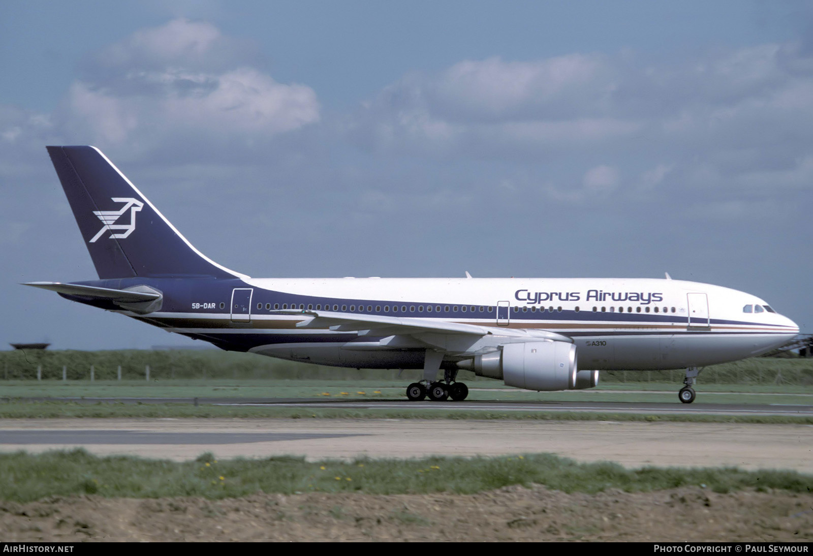 Aircraft Photo of 5B-DAR | Airbus A310-203 | Cyprus Airways | AirHistory.net #746088