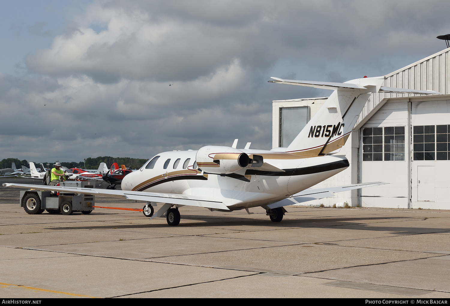 Aircraft Photo of N815MC | Cessna 525 CitationJet | AirHistory.net #746091