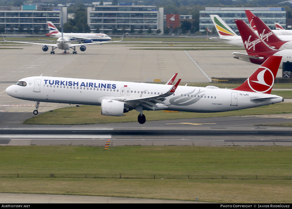 Aircraft Photo of TC-LPC | Airbus A321-271NX | Turkish Airlines | AirHistory.net #746132