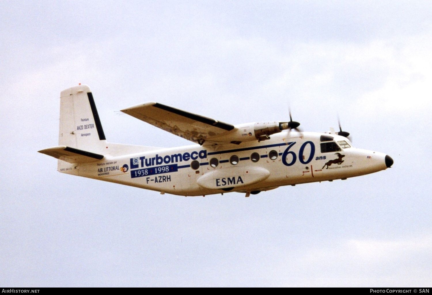 Aircraft Photo of F-AZRH | Nord 260 | AirHistory.net #746142
