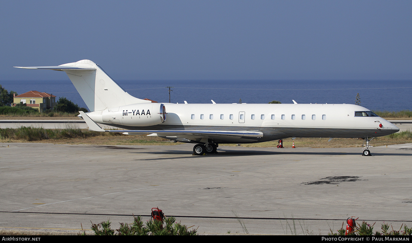 Aircraft Photo of M-YAAA | Bombardier Global Express (BD-700-1A10) | AirHistory.net #746154
