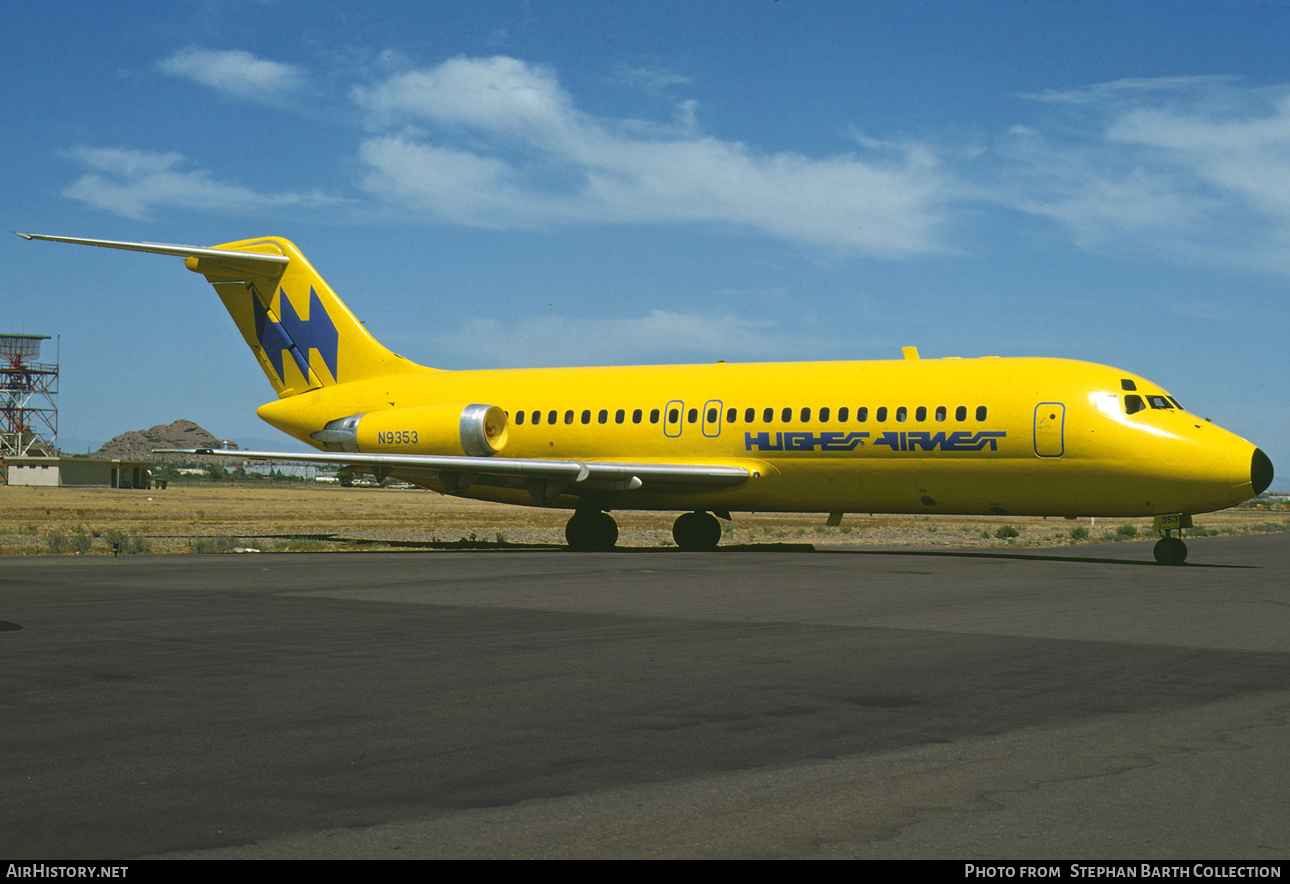 Aircraft Photo of N9353 | McDonnell Douglas DC-9-15RC | Hughes Airwest | AirHistory.net #746184