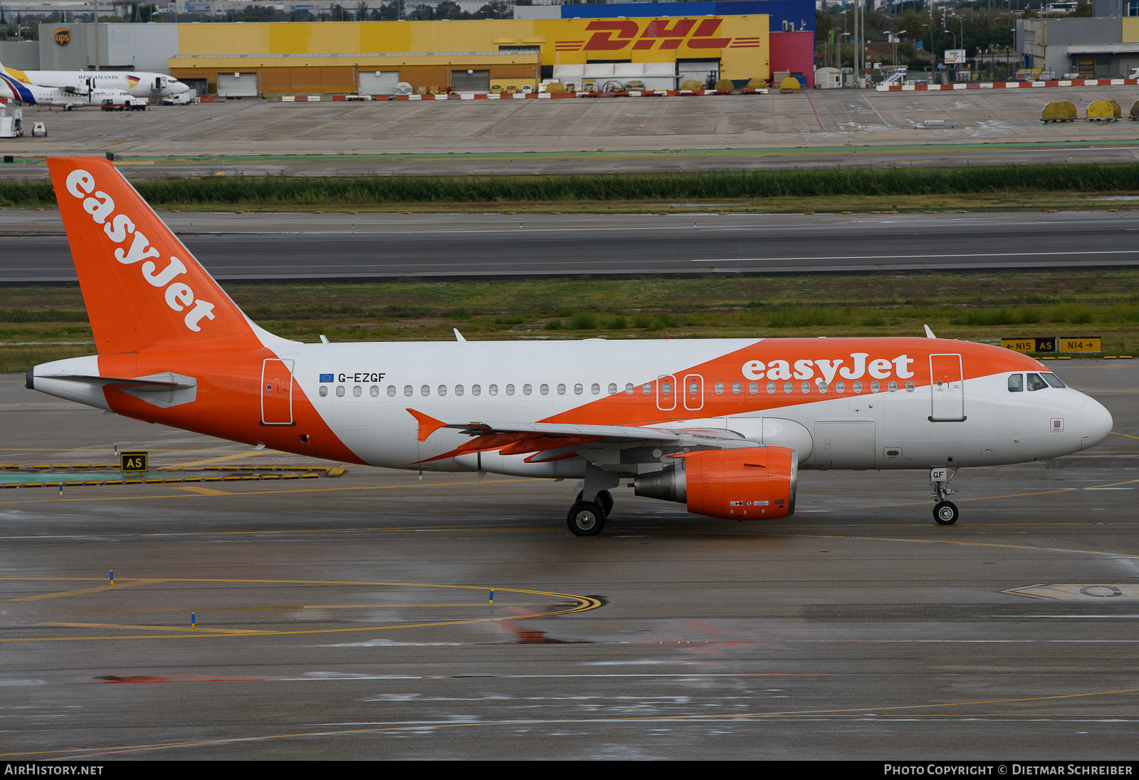Aircraft Photo of G-EZGF | Airbus A319-111 | EasyJet | AirHistory.net #746231