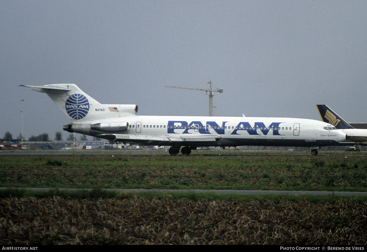 Aircraft Photo of N4740 | Boeing 727-235 | Pan American World Airways - Pan Am | AirHistory.net #746245