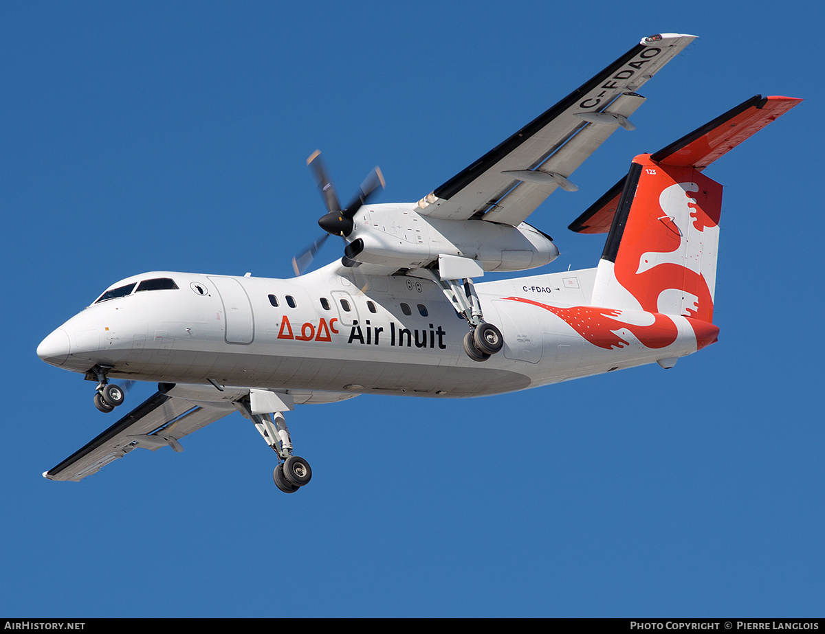 Aircraft Photo of C-FDAO | De Havilland Canada DHC-8-102 Dash 8 | Air Inuit | AirHistory.net #746251
