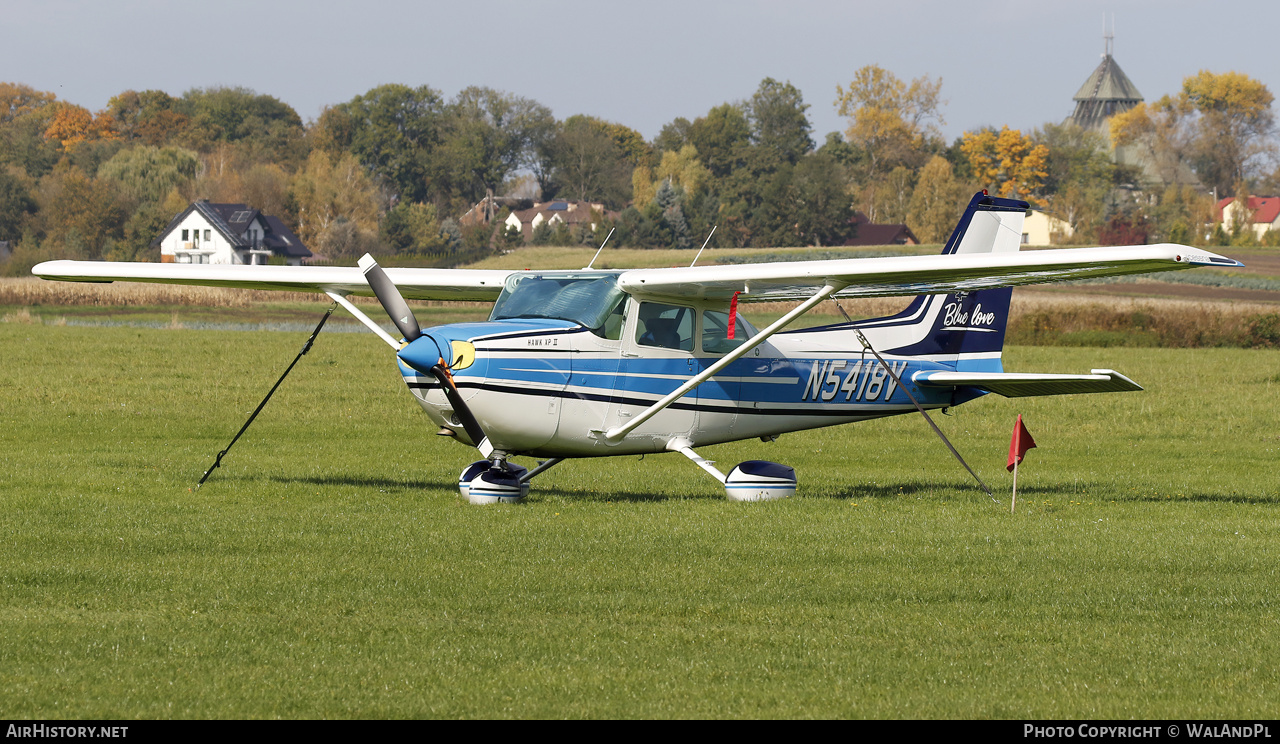 Aircraft Photo of N5418V | Cessna R172K Hawk XP II | AirHistory.net #746257