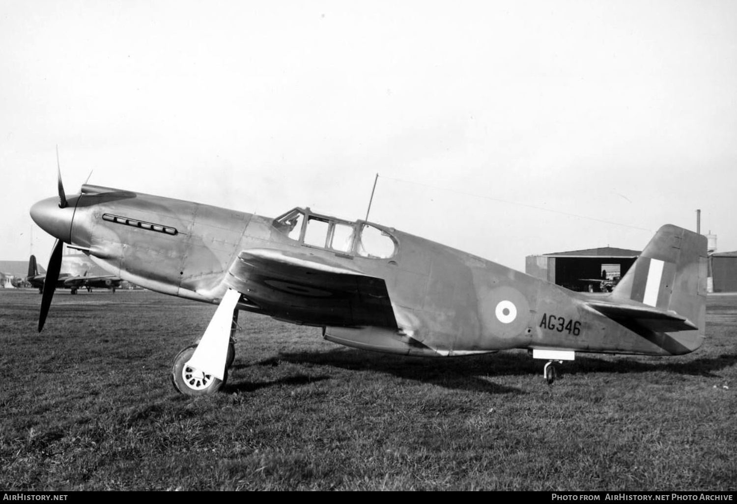 Aircraft Photo of AG346 | North American NA-73 Mustang I | UK - Air Force | AirHistory.net #746271