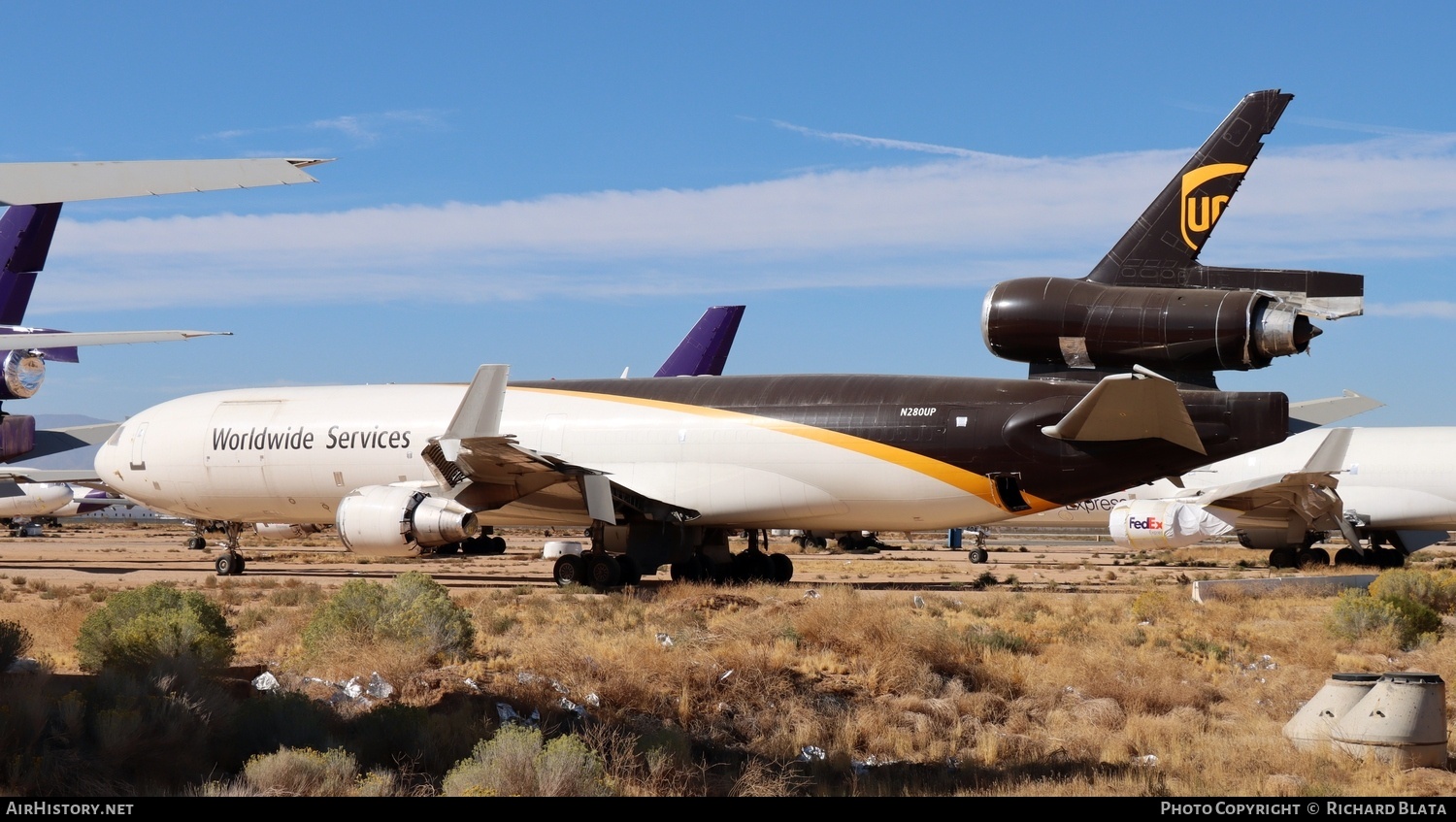 Aircraft Photo of N280UP | McDonnell Douglas MD-11CF | United Parcel Service - UPS | AirHistory.net #746286