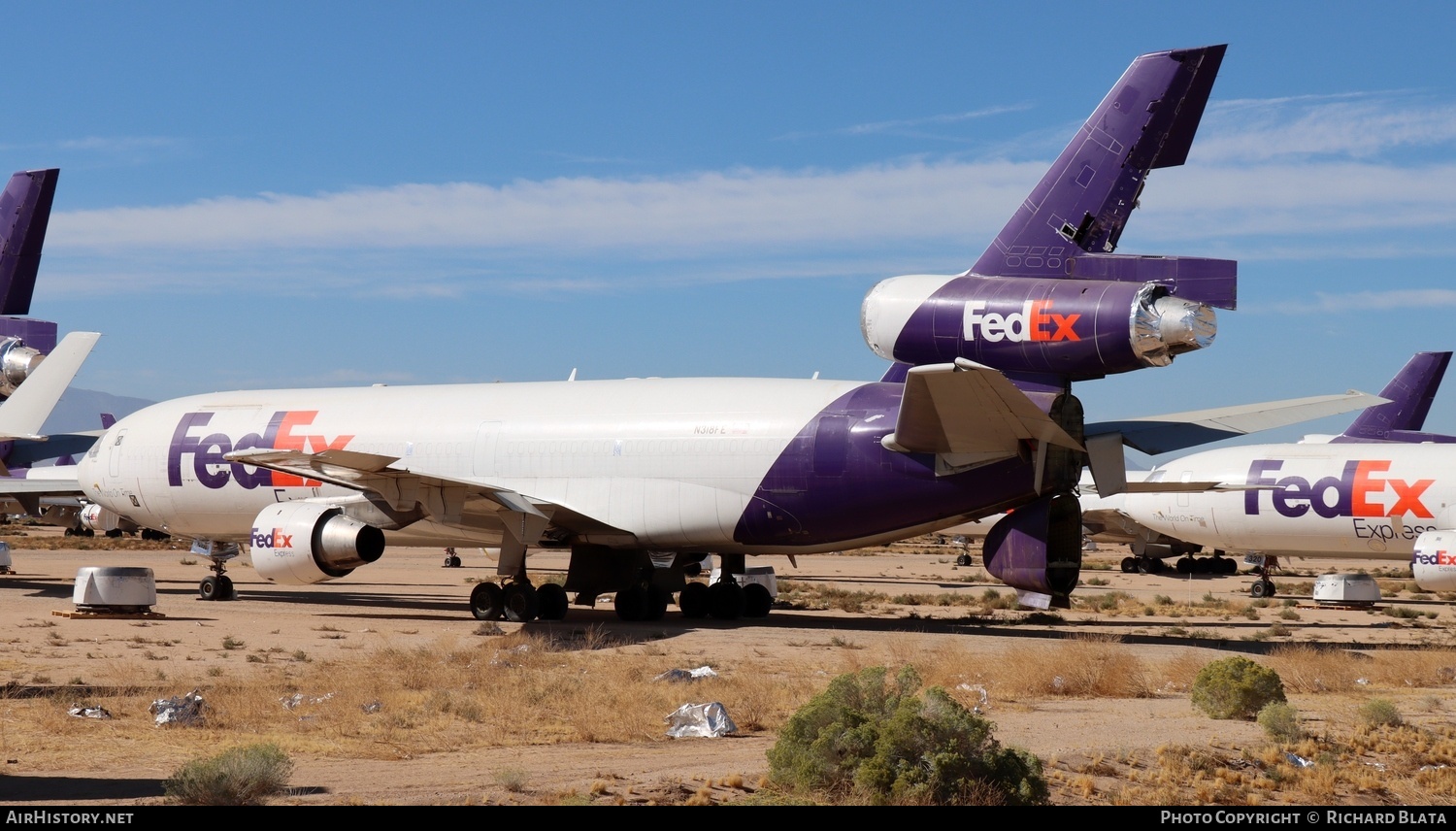 Aircraft Photo of N318FE | McDonnell Douglas DC-10-30(F) | FedEx Express - Federal Express | AirHistory.net #746289