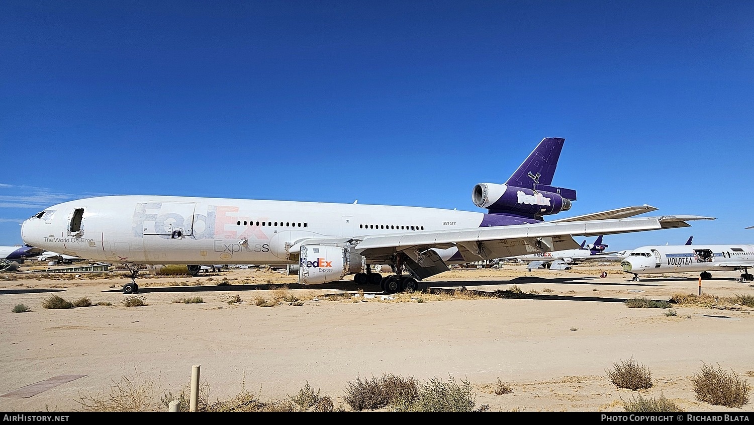 Aircraft Photo of N570FE | McDonnell Douglas DC-10-10(F) | FedEx Express - Federal Express | AirHistory.net #746297