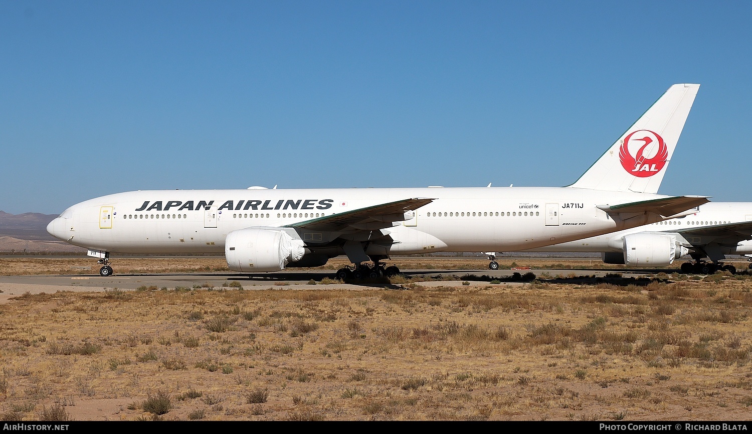 Aircraft Photo of JA711J | Boeing 777-246/ER | Japan Airlines - JAL | AirHistory.net #746301