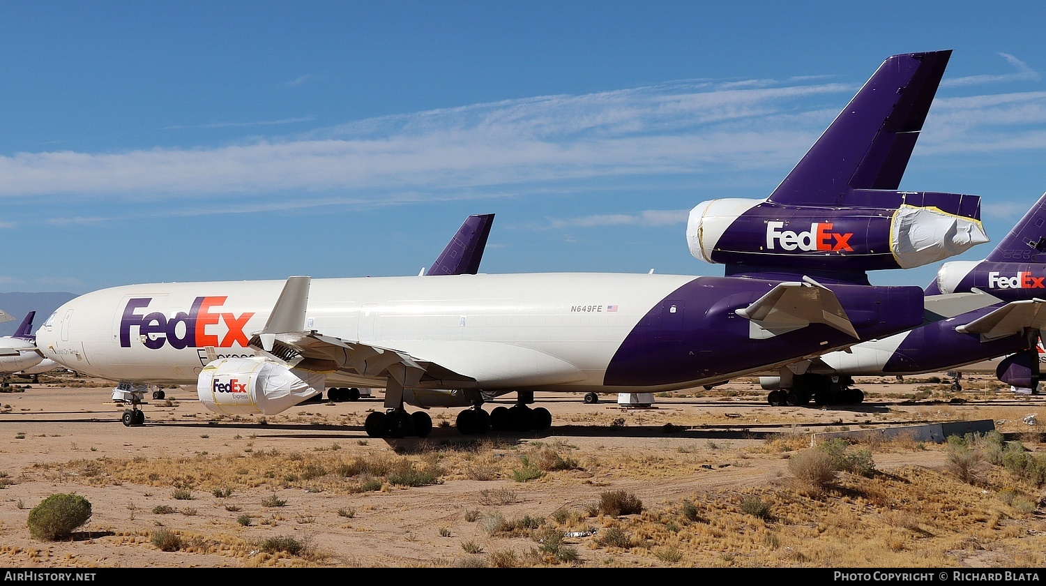 Aircraft Photo of N649FE | McDonnell Douglas MD-11F | FedEx Express - Federal Express | AirHistory.net #746306