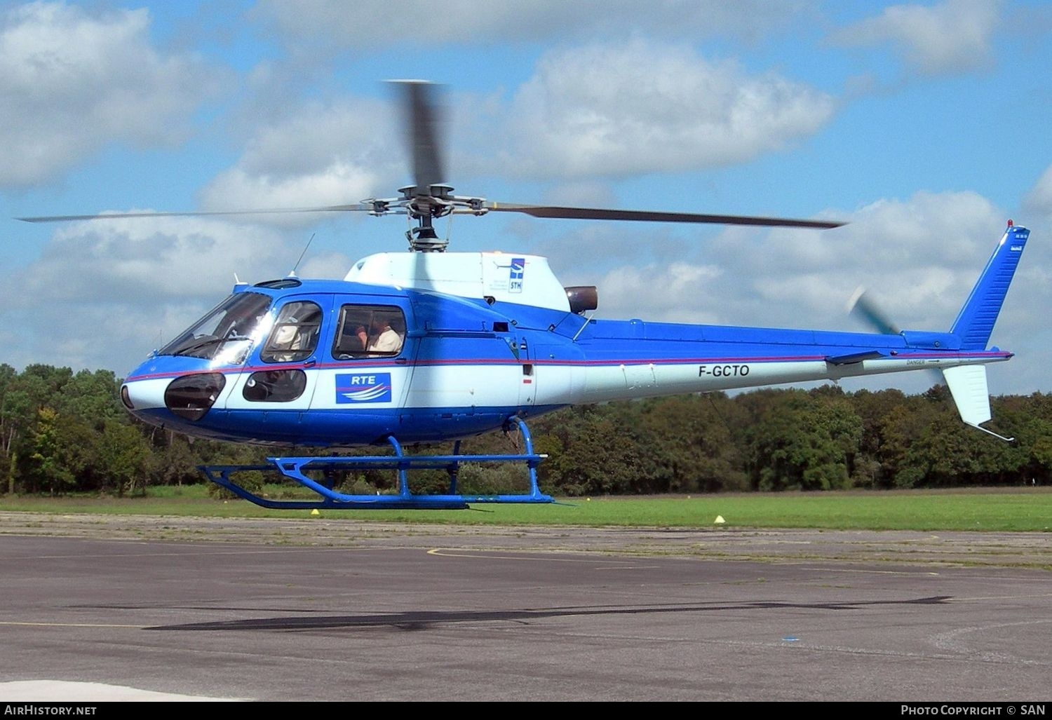 Aircraft Photo of F-GCTO | Aerospatiale AS-350BA Ecureuil | RTE - Réseau de Transport d'Électricité | AirHistory.net #746327
