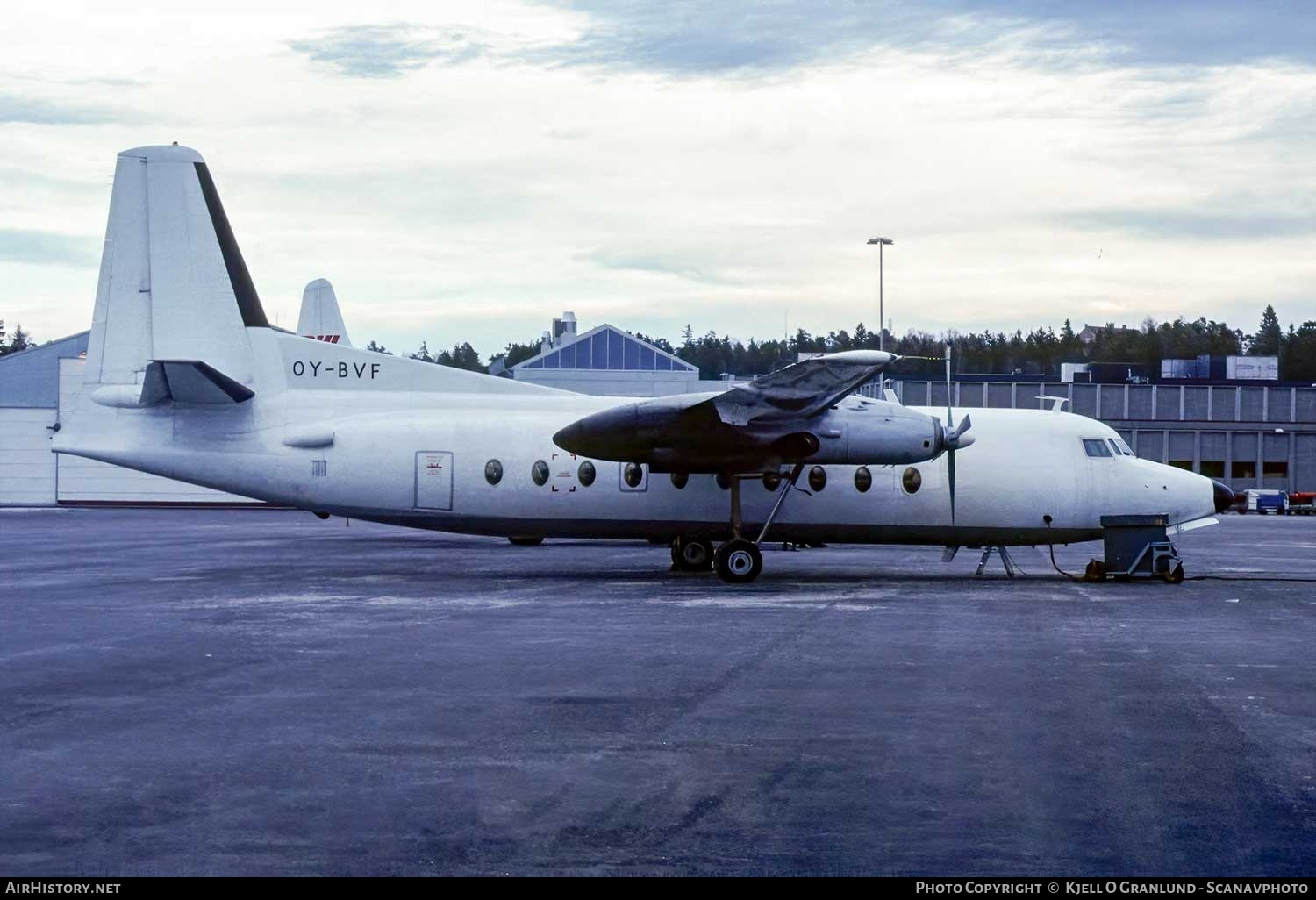 Aircraft Photo of OY-BVF | Fokker F27-600 Friendship | Business Flight | AirHistory.net #746388
