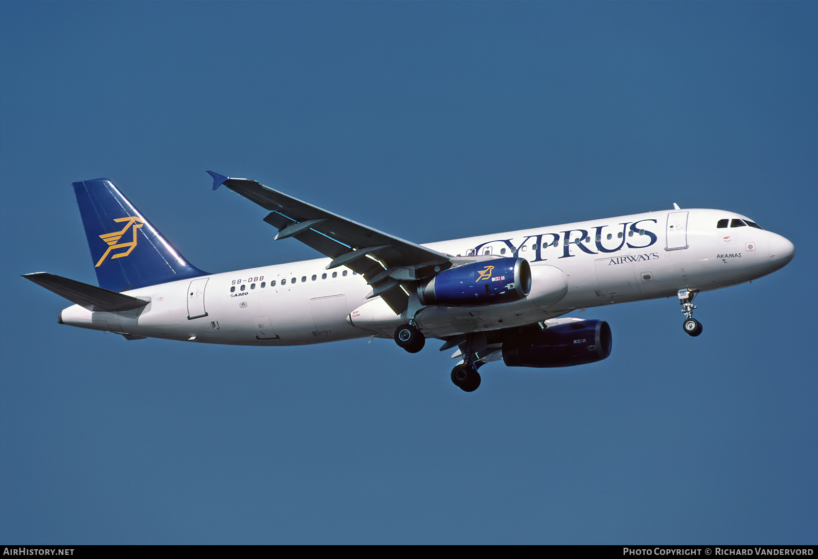Aircraft Photo of 5B-DBB | Airbus A320-231 | Cyprus Airways | AirHistory.net #746392