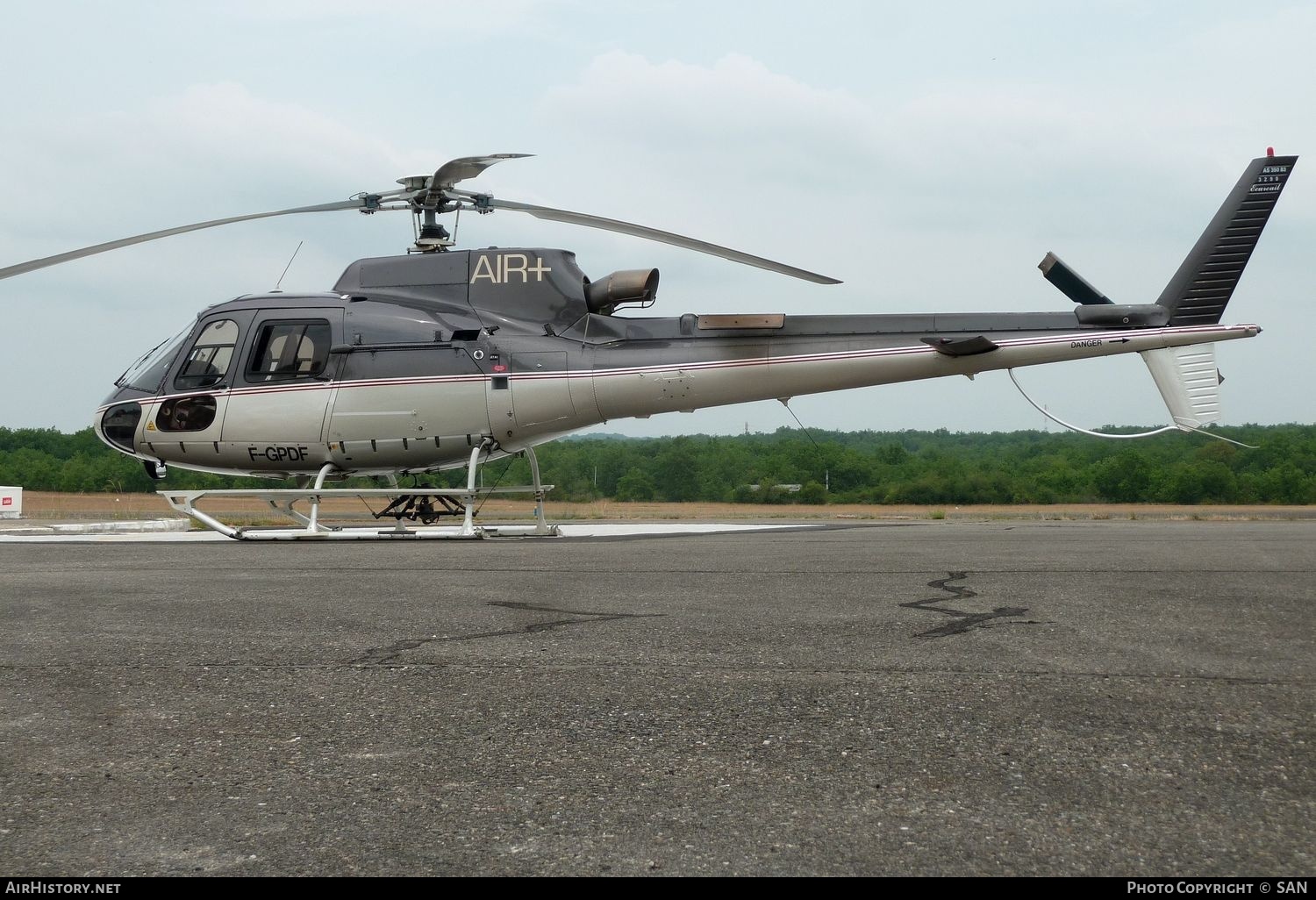 Aircraft Photo of F-GPDF | Eurocopter AS-350B-3 Ecureuil | Air+ Hélicoptères | AirHistory.net #746404