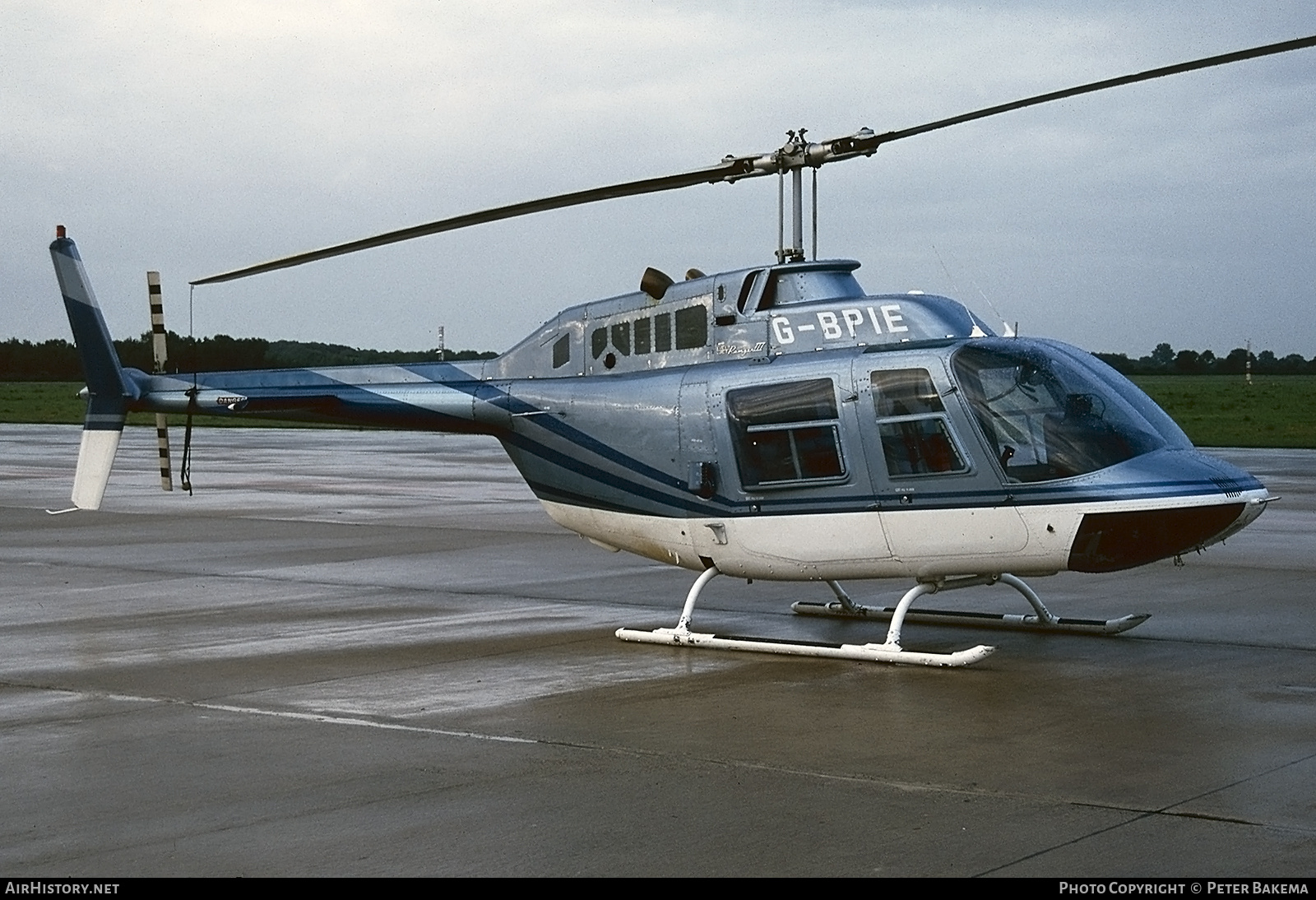 Aircraft Photo of G-BPIE | Bell 206B-3 JetRanger III | AirHistory.net #746453