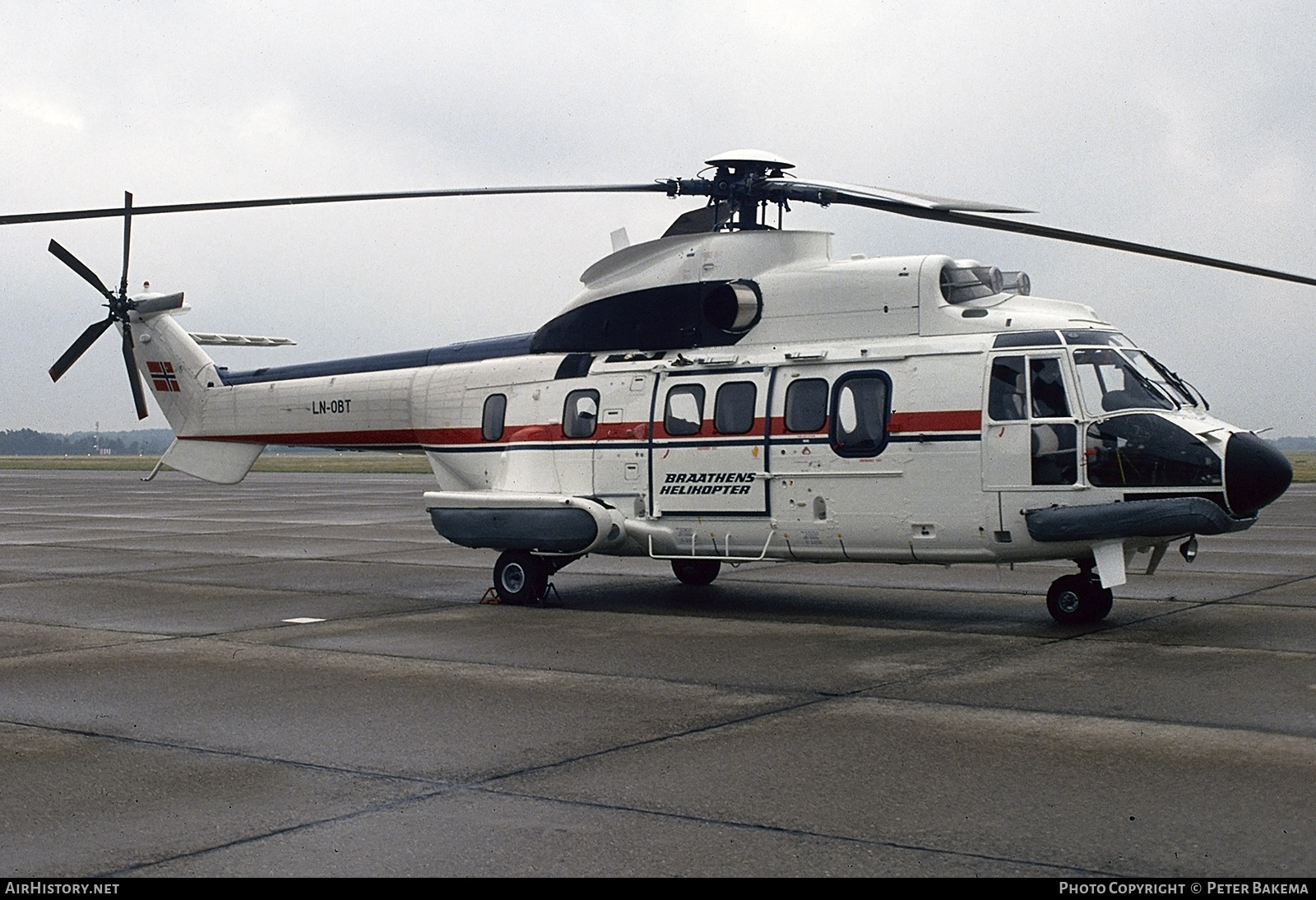 Aircraft Photo of LN-OBT | Aerospatiale AS-332L1 Super Puma | Braathens Helikopter | AirHistory.net #746454