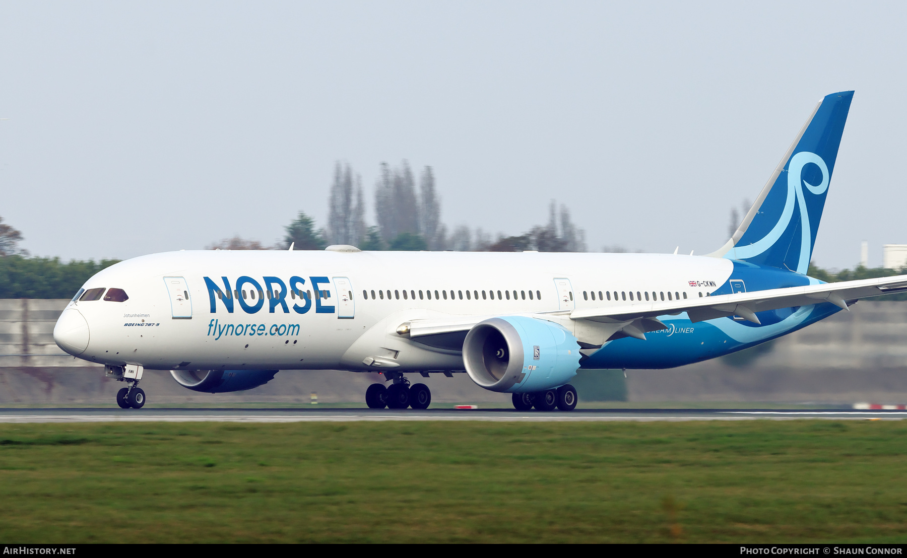 Aircraft Photo of G-CKWN | Boeing 787-9 Dreamliner | Norse Atlantic Airways | AirHistory.net #746460