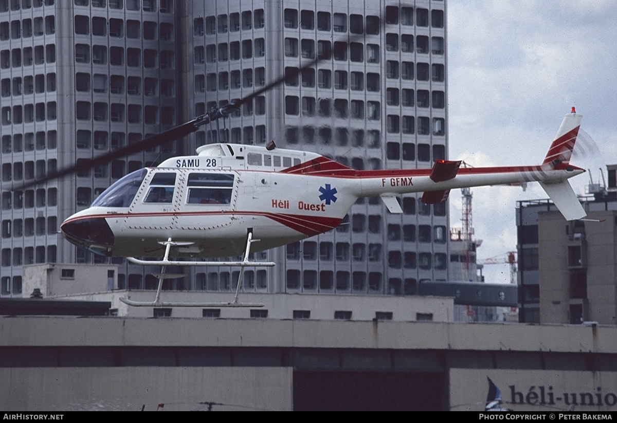 Aircraft Photo of F-GFMX | Agusta AB-206B-3 JetRanger III | Héli Ouest | AirHistory.net #746470