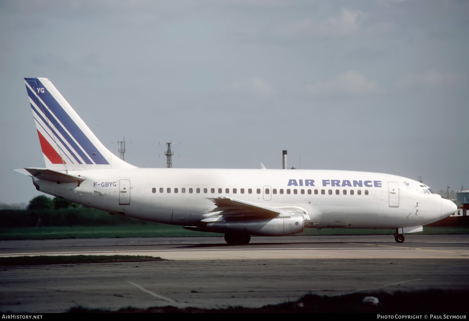 Aircraft Photo of F-GBYG | Boeing 737-228/Adv | Air France | AirHistory.net #746476